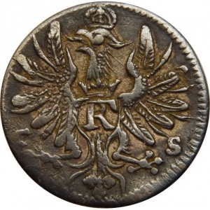 Аверс монеты Пруссия, 6 пфеннигов, 1703-1710