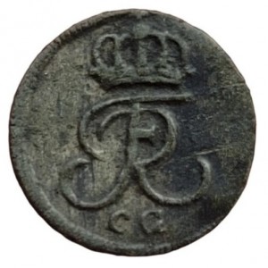 Аверс монеты Пруссия, 1 шиллинг, 1701-1710