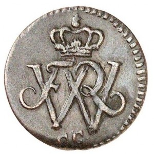 Аверс монеты Пруссия, 1 шиллинг, 1714-1726