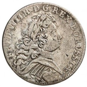 Аверс монеты Пруссия, 1/12 рейхсталера, 1713-1714