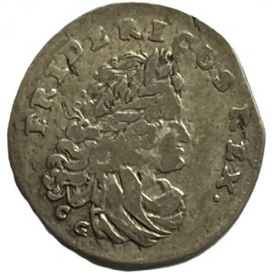 Аверс монеты Пруссия, 6 грошей, 1702-1709