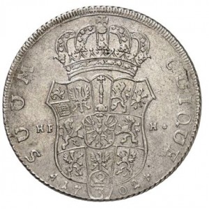 Реверс монеты Пруссия, ⅔ талера, 1701-1703