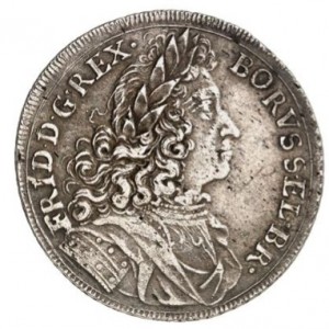 Аверс монеты Пруссия, ⅔ талера, 1705-1712