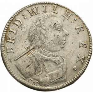 Аверс монеты Пруссия, 18 грошей, 1718