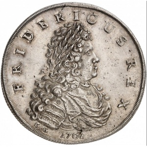 Аверс монеты Пруссия, 1 талер, 1701