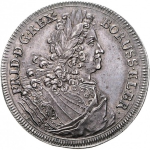 Аверс монеты Пруссия, 1 талер, 1707-1712