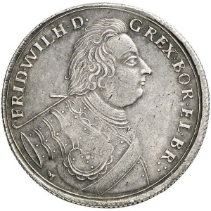 Аверс монеты Пруссия, 1 талер, 1718