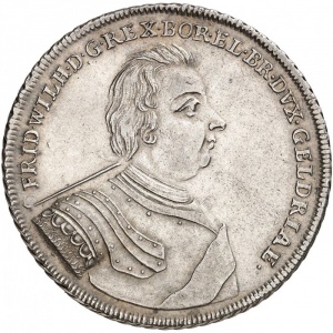Аверс монеты Пруссия, 1 талер, 1718