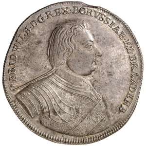 Аверс монеты Пруссия, 1 талер, 1719-1727