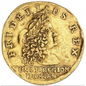 Аверс монеты Пруссия, 1 дукат, 1701