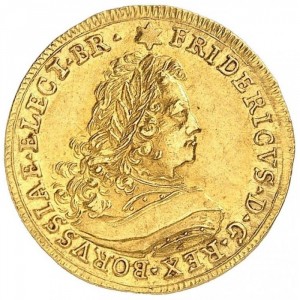 Аверс монеты Пруссия, 1 дукат, 1708-1711