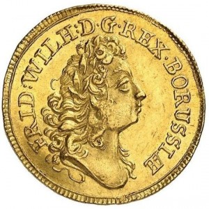 Аверс монеты Пруссия, 1 дукат, 1713