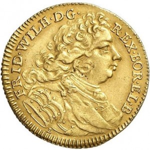 Аверс монеты Пруссия, 1 дукат, 1714