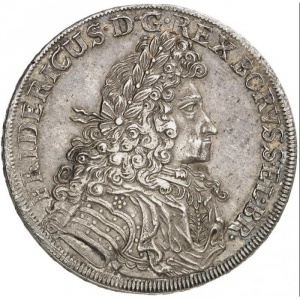 Аверс монеты Пруссия, 1 талер, 1701, Горный Талер