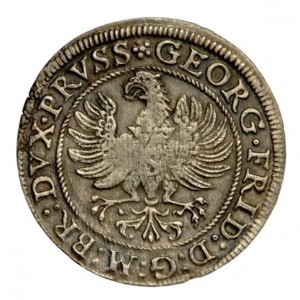 Реверс монеты Пруссия, 1 грош, 1586-1597