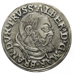 Аверс монеты Пруссия, 3 гроша, 1530-1558