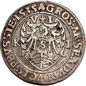 Реверс монеты Пруссия, 6 грошей, 1530-1535