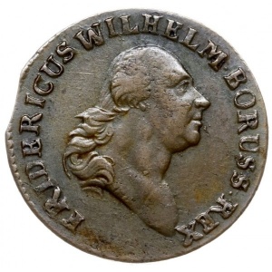 Аверс монеты Пруссия, 1 грош, 1796-1798