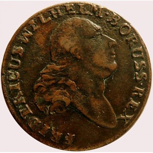 Аверс монеты Пруссия, 3 гроша, 1796-1798