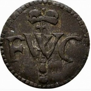 Аверс монеты Пруссия, 1 шиллинг, 1669-1671