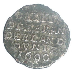 Реверс монеты Пруссия, 4 пфеннига, 1689-1692