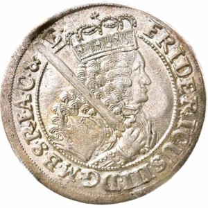 Аверс монеты Пруссия, 18 грошей, 1698-1700
