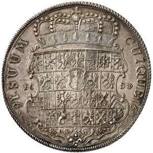 Реверс монеты Пруссия, 1 талер, 1691