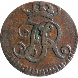 Аверс монеты Пруссия, ¼ штюбера, 1764-1767