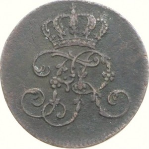 Аверс монеты Пруссия, ¼ штюбера, 1777-1784
