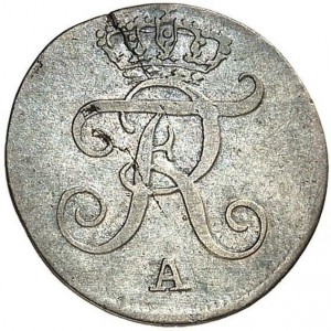 Аверс монеты Пруссия, ½ штюбера, 1772-1781