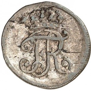 Аверс монеты Пруссия, 4 пфеннига, 1747-1748
