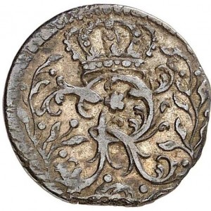 Аверс монеты Пруссия, 4 пфеннига, 1752-1753