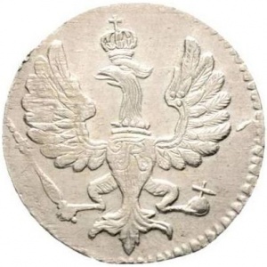Аверс монеты Пруссия, 4 мариенгроша, 1756-1757