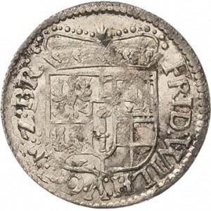 Аверс монеты Пруссия, 1/24 талера, 1667-1668