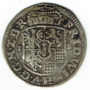 Аверс монеты Пруссия, 1/24 талера, 1683-1687