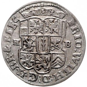 Аверс монеты Пруссия, ⅛ талера, 1670-1676
