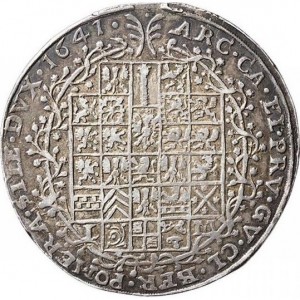 Реверс монеты Пруссия, 1 талер, 1641