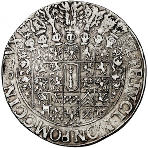 Реверс монеты Пруссия, 1 талер, 1645-1650