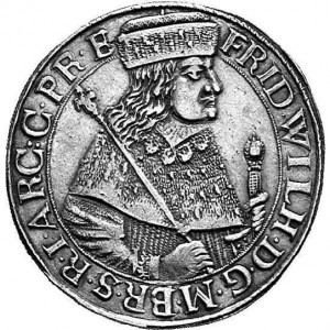 Аверс монеты Пруссия, 1 талер, 1650
