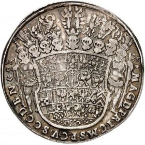Реверс монеты Пруссия, 1 талер, 1651-1653