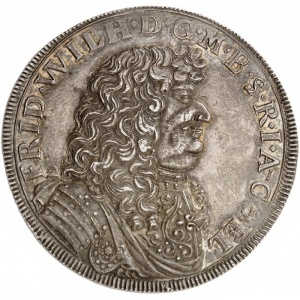 Аверс монеты Пруссия, 1 талер, 1684-1686