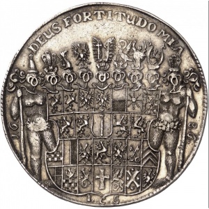 Реверс монеты Пруссия, 1 талер, 1686