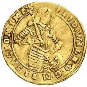 Аверс монеты Пруссия, 1 дукат, 1665