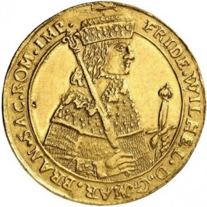 Аверс монеты Пруссия, 5 дукатов, 1647