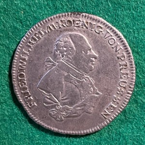 Аверс монеты Пруссия, ⅔ талера, 1792-1794
