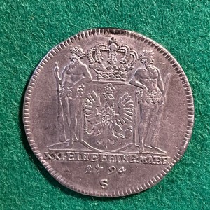 Реверс монеты Пруссия, ⅔ талера, 1792-1794