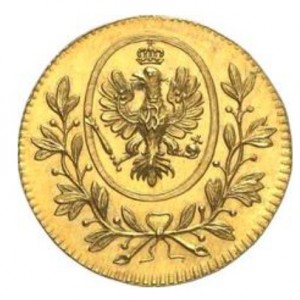 Аверс монеты Пруссия, 1 дукат, 1803