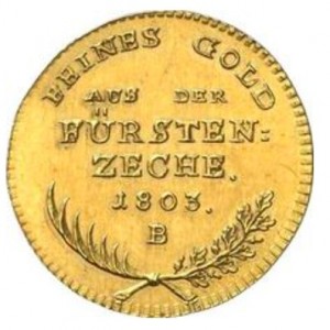 Реверс монеты Пруссия, 1 дукат, 1803