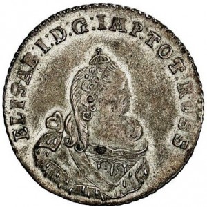 Аверс монеты Пруссия, 18 грошей, 1759-1761