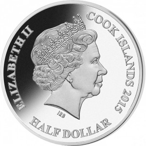 Аверс монеты Пруссия, ½ доллара, 2015, Самые известные парусные суда - Пруссия